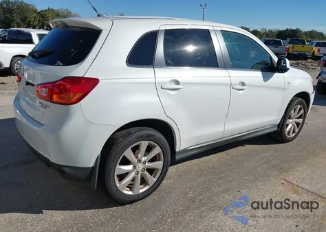 2015 Mitsubishi Outlander Sport Se из США, поврежденный, VIN 4A4AP4AUXFE011469